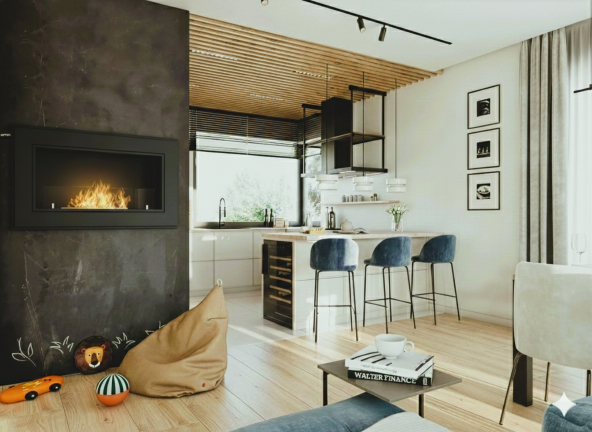 Biocamino Frame 1200x490 mm