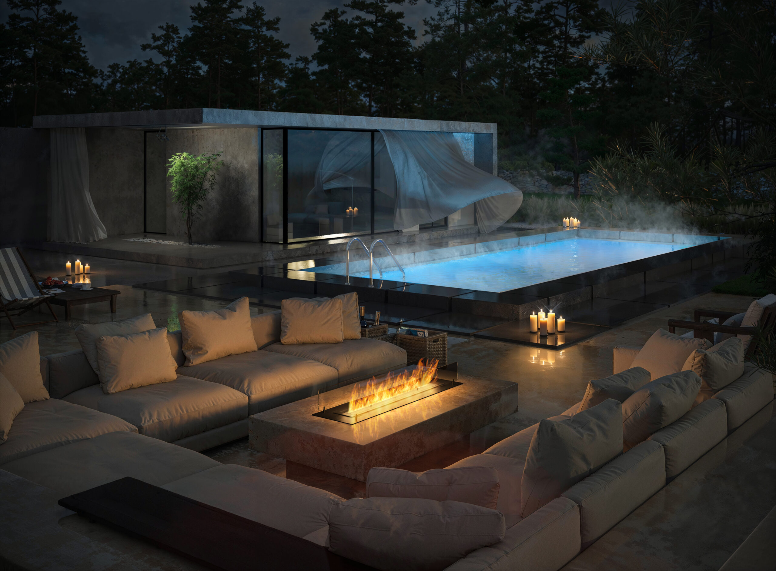 Supporto Insert Black da 60 cm a 120 cm