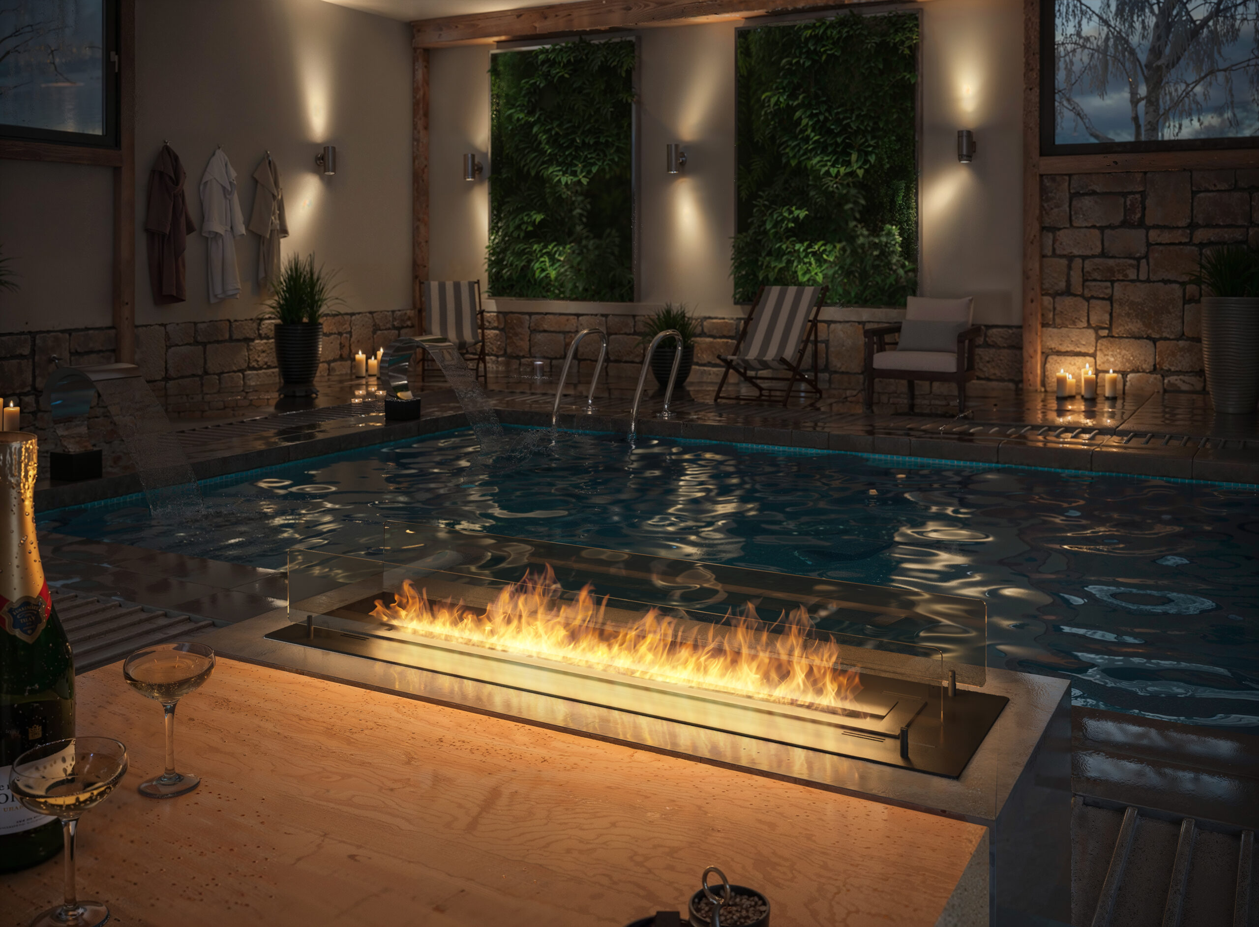 Supporto Insert Black da 60 cm a 120 cm